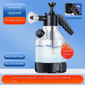 2.5L Hand Pump Foam Sprayer with 3 Types of Nozzle Hand Pneumatic Foam Cannon Snow Foam Car Wash Spray Bottle Car Window Cleanin