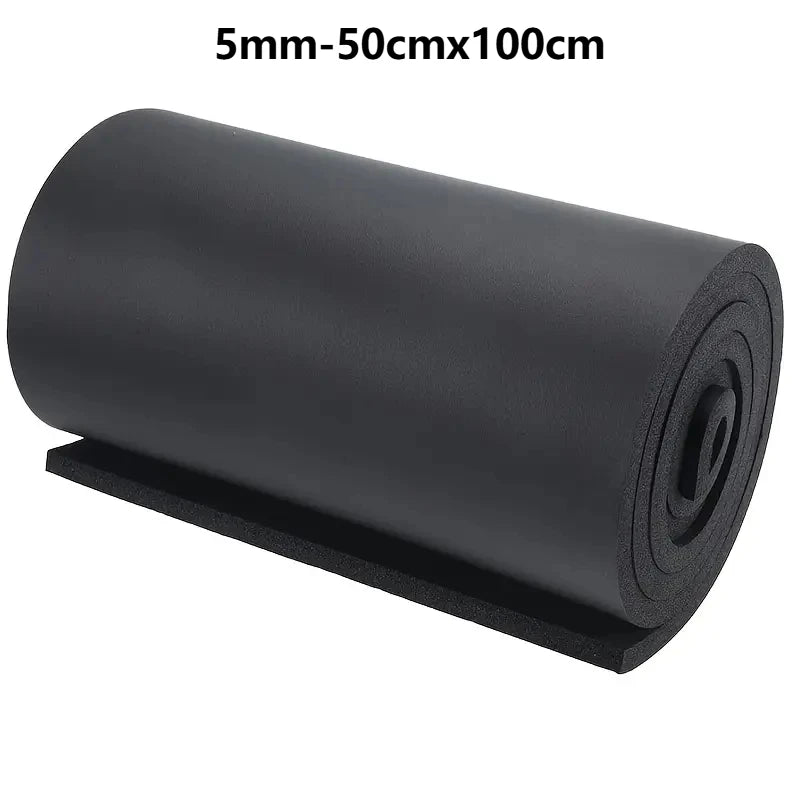 Self-adhesive Rubber Foam Roll Versatile Soundproofing Insulation Easy-Cut for DIY Ideal for Roofs Cars Furniture Protection